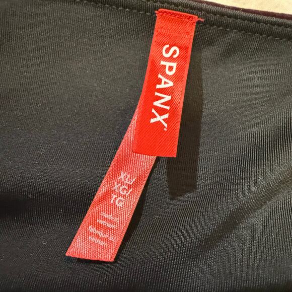 Spanx Dark Red Velvet Jeggings size XL - Picture 4 of 10